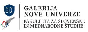 O Galeriji Nove univerze – Fakulteta za slovenske in mednarodne študije