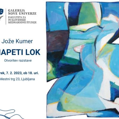 [GALERIJA NOVE UNIVERZE] Otvoritev razstave slikarskih del Jožeta Kumra – torek, 7. 2. 2023
