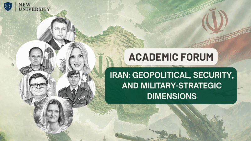 [AKADEMSKI FORUM]: IRAN: Geopolitical, Security, and Military-Strategic Dimensions